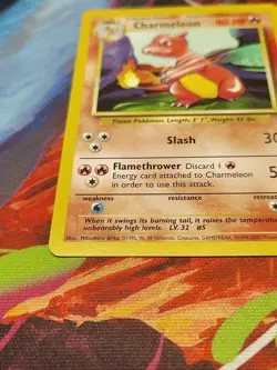 Charmeleon - 24/102 - Base Set - Unlimited - Pokemon Card - Vintage - LP - Image 5