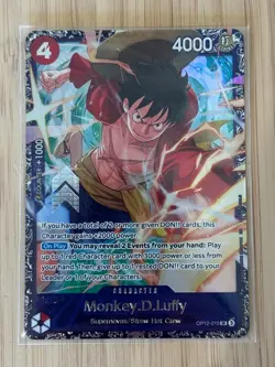 ONE PIECE Card Game Luffy Treasure Cup 2025 Winner Promo | OPTCG | Mint | Fast P - Image 1