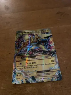 Pokemon TCG Mega-Manetric-EX Phantom Forces Holo Card 120/119 LP Condition - Image 3