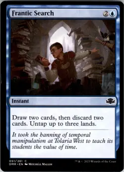Frantic Search Dominaria Remastered (DMR), Common, English - Image 1