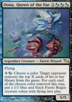 MTG - Oona, Queen of the Fae - Shadowmoor - NM, English Magic FLAT RATE SHIP - Image 1