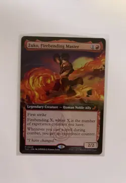 Zuko Firebending Master (Extended Art) TLE Avatar: the Last Airbender MTG - Image 1