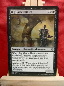 Big Game Hunter - Time Spiral Remastered - Uncommon - NM - MTG - Image 1