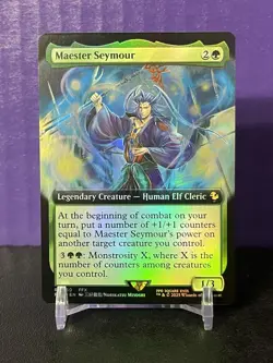 MTG Final Fantasy Maester Seymour Extended Art Foil NM/M - Image 1