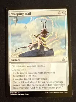 1x Warping Wail (012) Oath of the Gatewatch LP MTG Magic the Gathering x1 MKE - Image 1