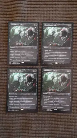 Magic: the Gathering / MtG Sheoldred's Edict x4 Promo Pack - Image 1