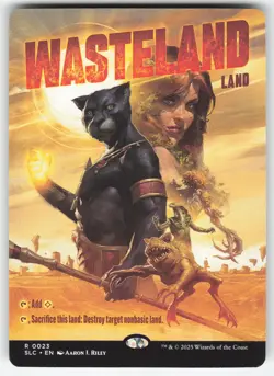 Wasteland 23 R MTG Secret Lair Countdown Kit NM - Image 1