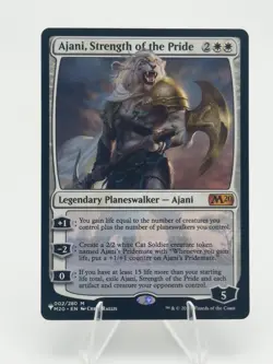 Ajani, Strength of the Pride M Promo Pack: Core Set 2020 Normal 2 MTG NM - Image 1