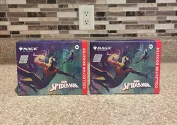 Magic: The Gathering Marvel’s Spider-Man Collector Booster Omega - 2 Boxes - Image 1