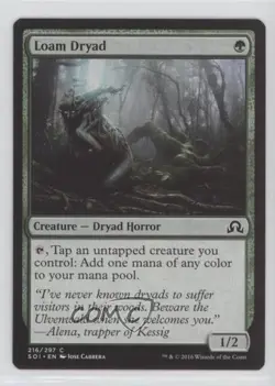 Loam Dryad Magic: Shadows over Innistrad SOI #216 - Image 1