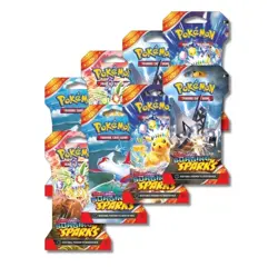 Pokemon Scarlet & Violet Surging Sparks | 8 Sleeved Boosters Packs - Image 1