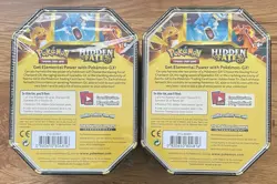 Pokemon TCG Hidden Fates Tins Raichu GX and Gyarados GX - Sealed - Image 3