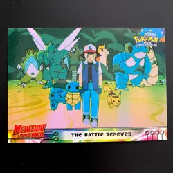 The Battle Renewed 32 Topps Pokemon Card Mewtwo strikes back Series 1 - Topps - Image 1