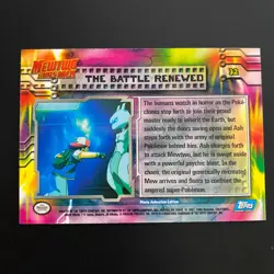 The Battle Renewed 32 Topps Pokemon Card Mewtwo strikes back Series 1 - Topps - Image 3