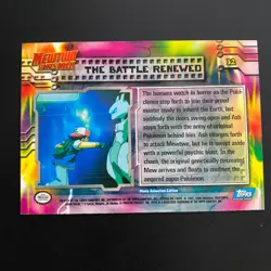 The Battle Renewed 32 Topps Pokemon Card Mewtwo strikes back Series 1 - Topps - Image 5