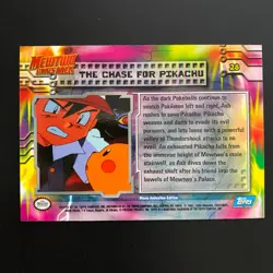 The Chase For Pikachu 28 Topps Pokemon Card Series 1 - Topps - Image 3