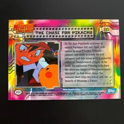 The Chase For Pikachu 28 Topps Pokemon Card Series 1 - Topps - Image 5