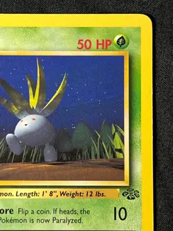 Pokemon TCG 1999 Oddish 58/64 1st Edition Jungle WotC Moderately Played MP - Image 3