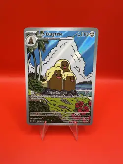 Alolan Dugtrio 208/191 Surging Sparks Illustration Rare Pokemon TCG NM - Image 1