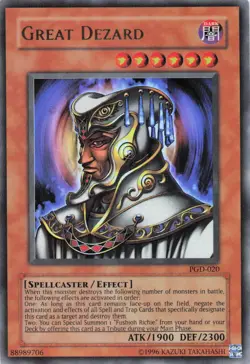 Great Dezard Ultra Rare Pharaonic Guardian PGD-020 NM - Image 1