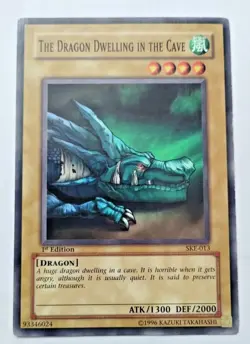YuGiOh The Dragon Dwelling in the Cave Starter Deck Kaiba Evolution SKE-013 -NOS - Image 1