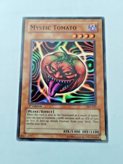 Yu-Gi-Oh! TCG Mystic Tomato Starter Deck Kaiba Evolution SKE-021 1st Edition Co. - Image 1