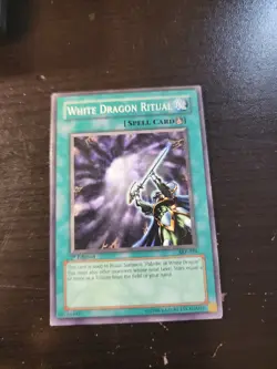 Yu-Gi-Oh! WHITE DRAGON RITUAL SKE-025 1st Edition Starter D: Kaiba Evolution y1 - Image 1