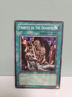 Yugioh Tribute To The Doomed SKE-035 1st Edition Near MINT - Image 2