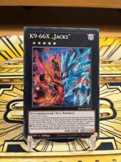 Yugioh K9-66X Jacks DOOD-DE047 Super Rare - Image 1