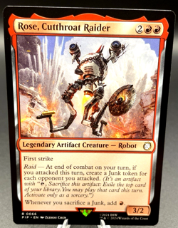 Rose, Cutthroat Raider (Surge Foil) Universes Beyond: Fallout Foil - Image 1