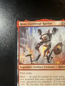 Rose, Cutthroat Raider (Surge Foil) Universes Beyond: Fallout Foil - Image 3
