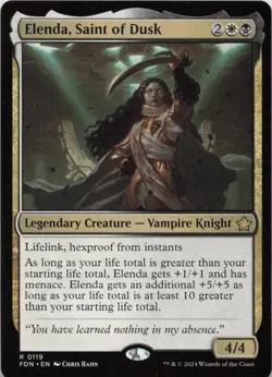 Elenda, Saint of Dusk R Foundations 119 LP-NM - Image 1