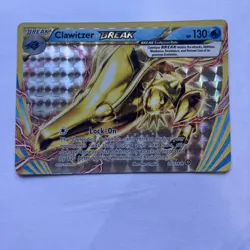 POKEMON TCG CLAWITZER BREAK 35/114 RARE BREAK HOLO NM XY: STEAM SIEGE - Image 1