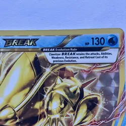 POKEMON TCG CLAWITZER BREAK 35/114 RARE BREAK HOLO NM XY: STEAM SIEGE - Image 4