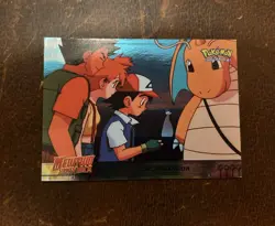 1998 The Invitation #13 - HOLO FOIL Mewtwo Strikes Back Topps Pokemon Blue Logo - Image 2