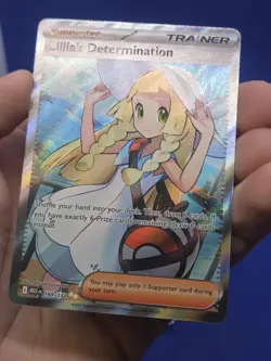 Pokemon Mega Evolution Lillie’s Determination 169/132 Full Art Trainer NM - Image 2