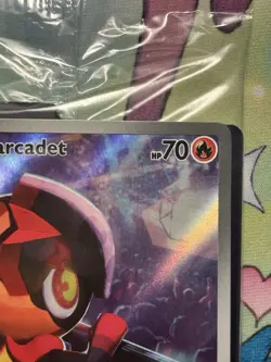 Charcadet 022 Pokemon Center Phantasmal Flames ETB Stamped Promo SEALED NM - Image 2