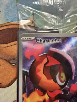 Charcadet 022 Pokemon Center Phantasmal Flames ETB Stamped Promo SEALED NM - Image 3
