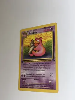 Pokemon TCG Slowbro Fossil 43 Regular 1st Edition Uncommon - Image 5