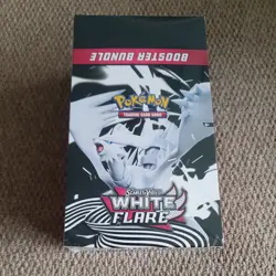 Pokemon TCG White Flare Booster Bundle, Factory Sealed Display Case Of 10 Dented - Image 1