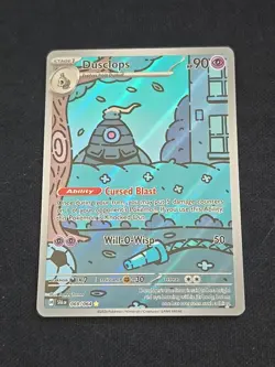 Dusclops 069/064 Sv: Shrouded Fable Illustration Rare Holo Pokemon TCG Near Mint - Image 1