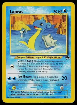 Pokemon Card - Lapras Southern Islands 12/18 Promo Non Holo - Image 1