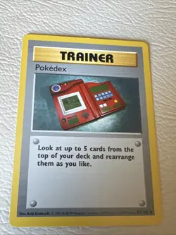Pokemon Card Pokedex 87/102 Base Set Uncommon - Image 1