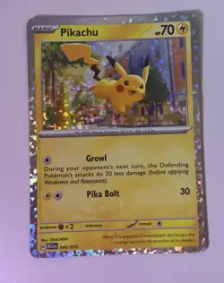 McDonald's 2023 Pikachu TCG Holo Card 006/015 Pokemon Promos - Image 1