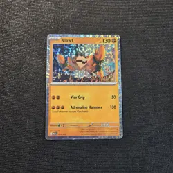 Pokemon TCG 2023 McDonald's Klawf Holo Card 11/15 - Image 1