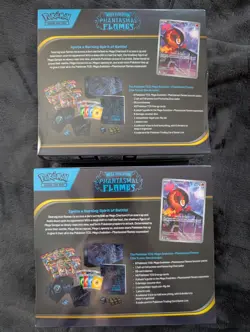 Pokemon TCG: Phantasmal Flames Factory Sealed Elite Trainer Box x2 - Image 2