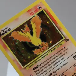 Pokemon TCG - Moltres 12/62 Fossil Holo Rare WOTC 1999 - EXC/NM - Image 1