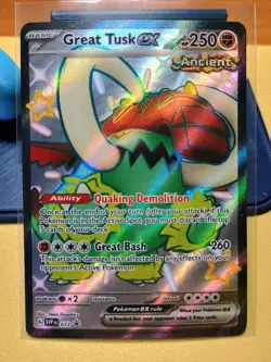 Great Tusk ex 072 - SV Scarlet & Violet Promo - Holo Promo - NM Pokemon TCG - Image 1