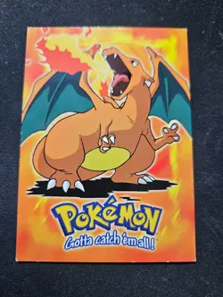Charizard #06 E6 of 12 Topps 1999 First Movie Pokemon Trading Card - Image 1