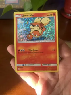Pokemon TCG Growlithe McDonald's Promos 2018 1/12 Holo Card - Image 3